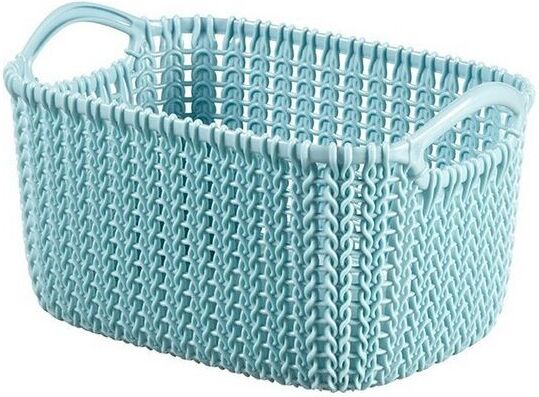 

Ящик (корзина, чехол) для хранения Curver Корзина Knit XS 03675-X60-00 голубой [226395], Корзина Curver Knit XS 3L 226395 (голубой)
