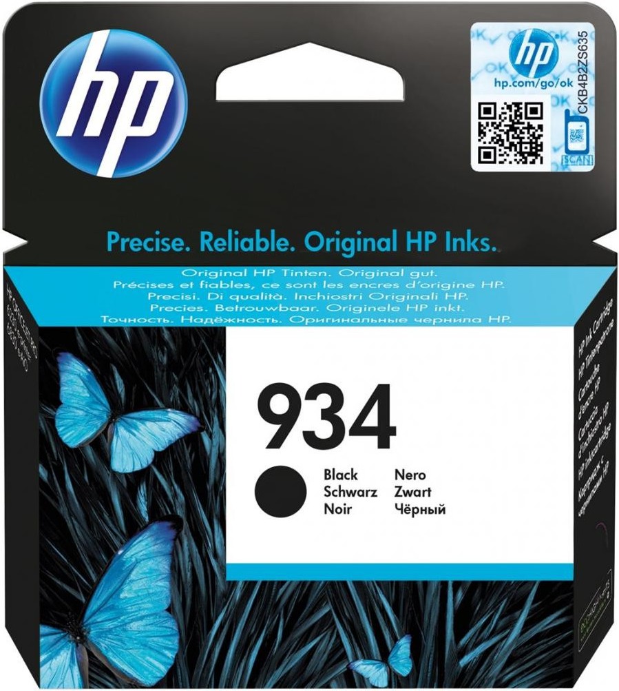 

Картридж для принтера HP 934 (C2P19AE), Картридж HP 934 черный (C2P19AE)