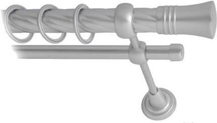 

Карниз Lm Decor Гиро 071 2р витой 25/16мм 1.8м сатин, Гиро 071 2р витой 25/16мм 1.8м