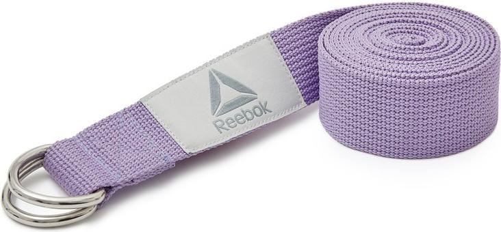 

Ремень для йоги Reebok RAYG-10023PL фиолетовый, RAYG-10023PL