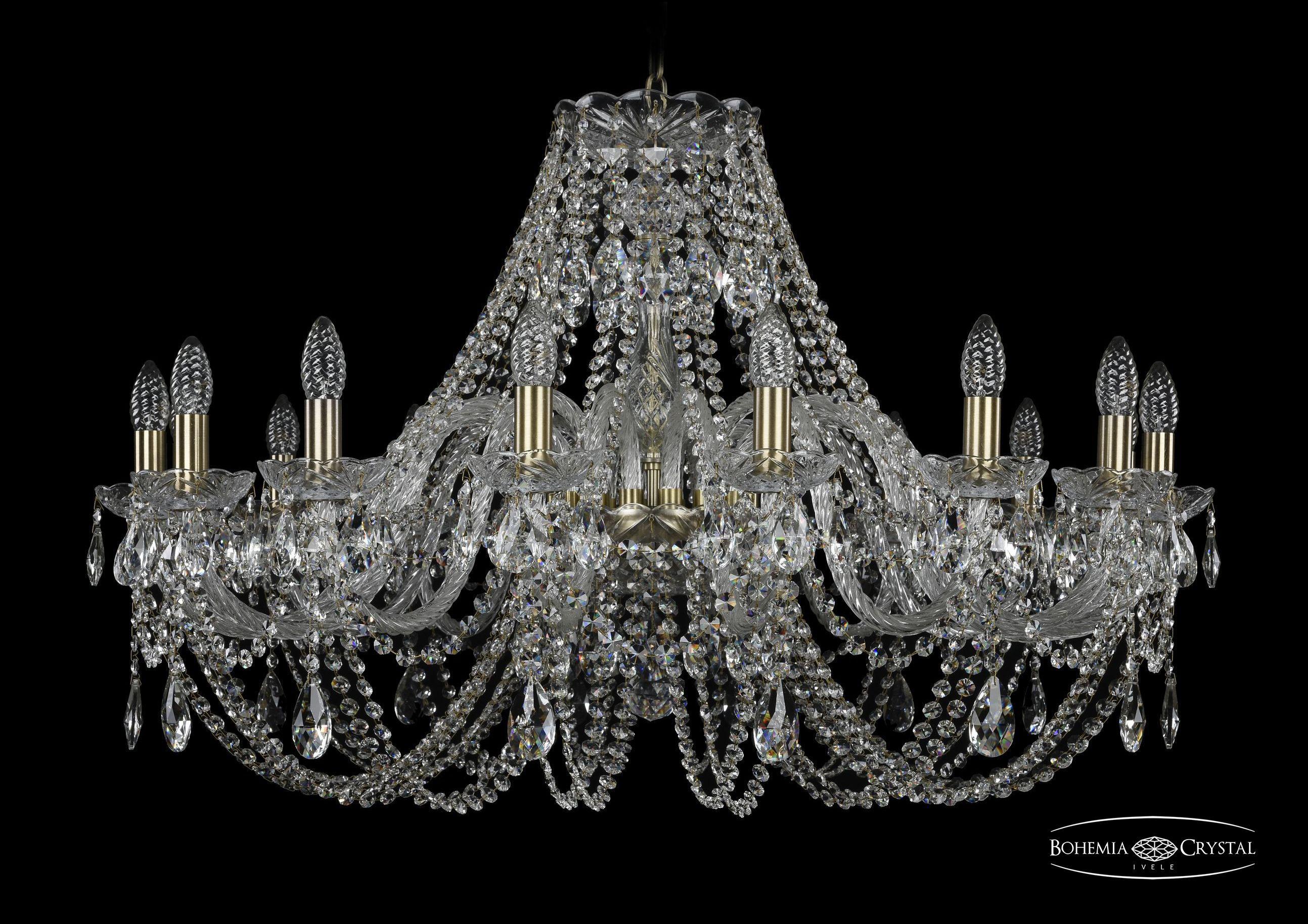 

Подвесная люстра Bohemia Ivele Crystal 1406/16/360/Pa