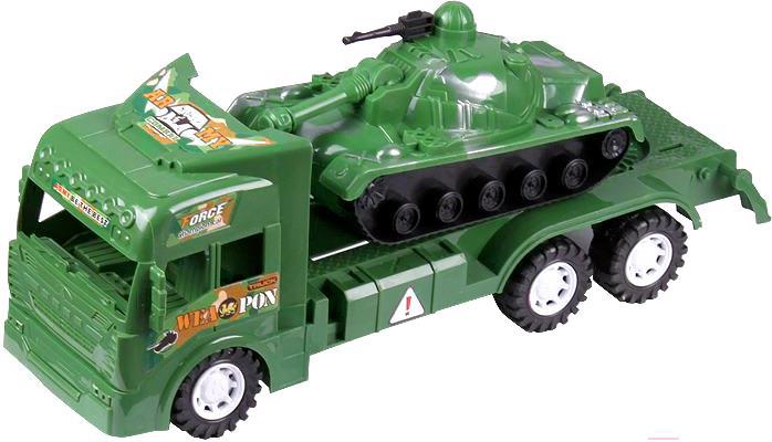 

Автовоз игрушечный Darvish военный с техникой [DV-T-1978], Автовоз военный с техникой