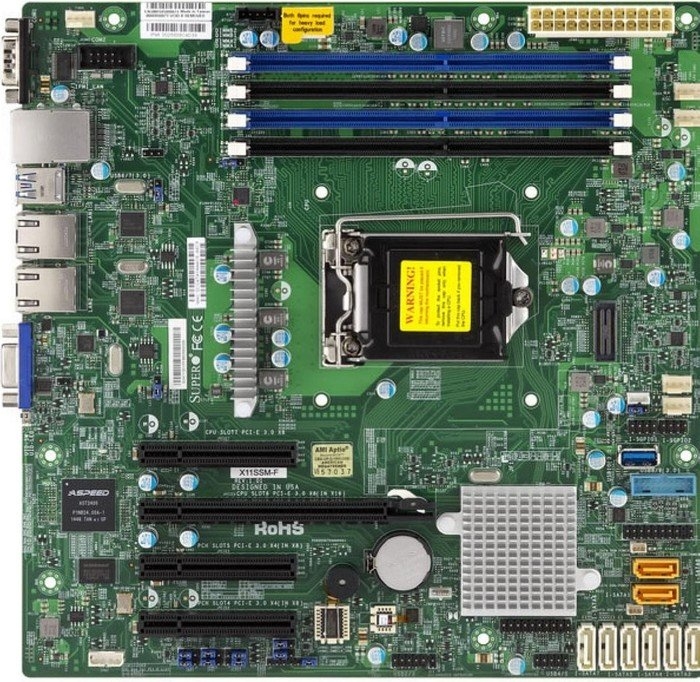 

Материнская плата Supermicro MBD-X11SSM-F-O, MBD-X11SSM-F-O
