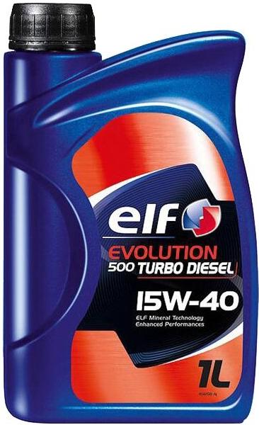 

Моторное масло Elf Evolution 500 Turbo Diesel 15W40 1л [194852], Evolution 500 Turbo Diesel 15W40 1л