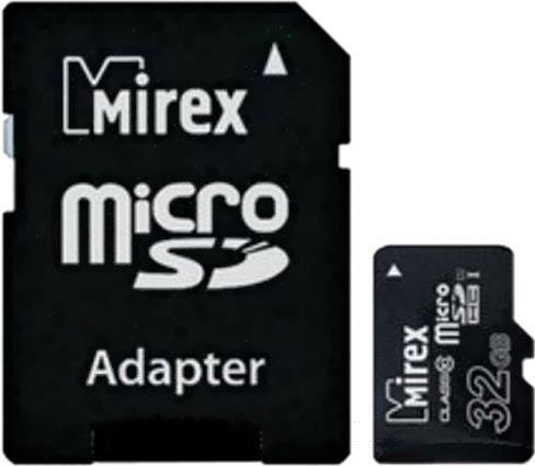 

Карта памяти Mirex microSDHC UHS-I (Class 10) 32GB + адаптер [13613-ADSUHS32], Карта памяти Mirex microSDHC UHS-I (Class 10) 32GB + адаптер (13613-ADSUHS32)