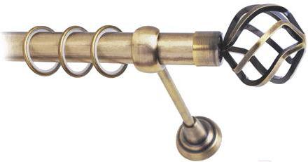 

Карниз Lm Decor Булава 097 1р гладкий 25мм 1.8м антик, Булава 097 1р гладкий 25мм 1.8м