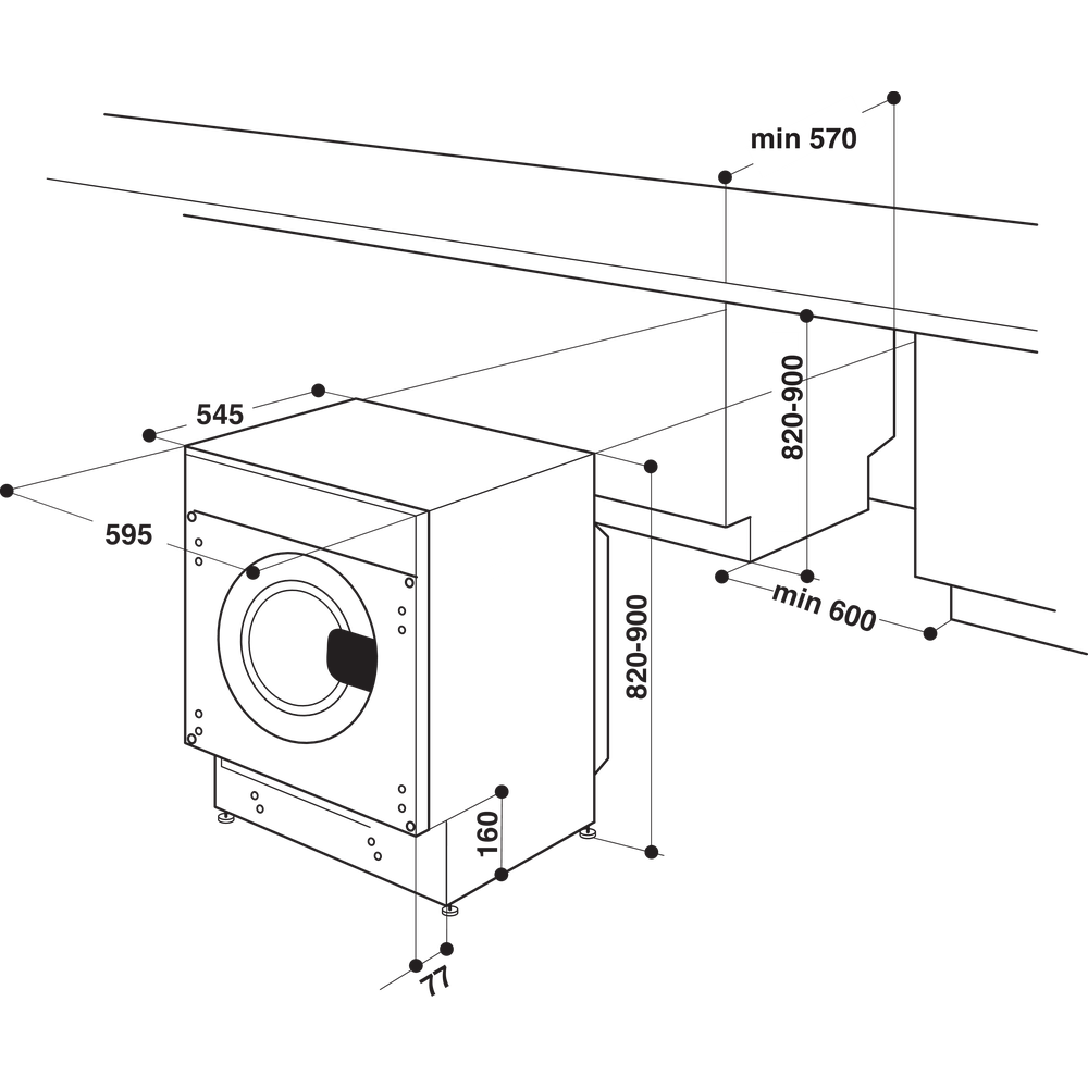 

Стиральная машина Hotpoint-Ariston BI WMHL 71283 EU, BI WMHL 71283 EU