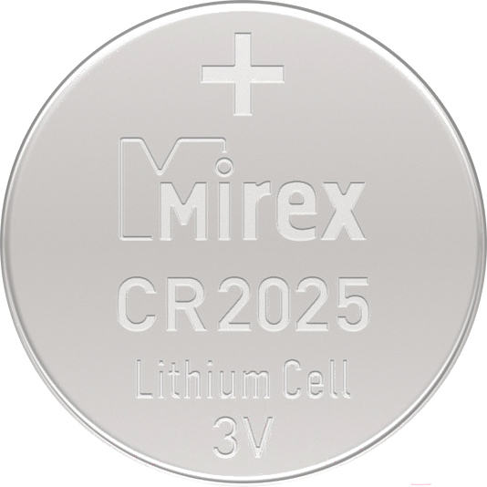 

Батарейка Mirex CR2025 (23702-CR2025-E1)