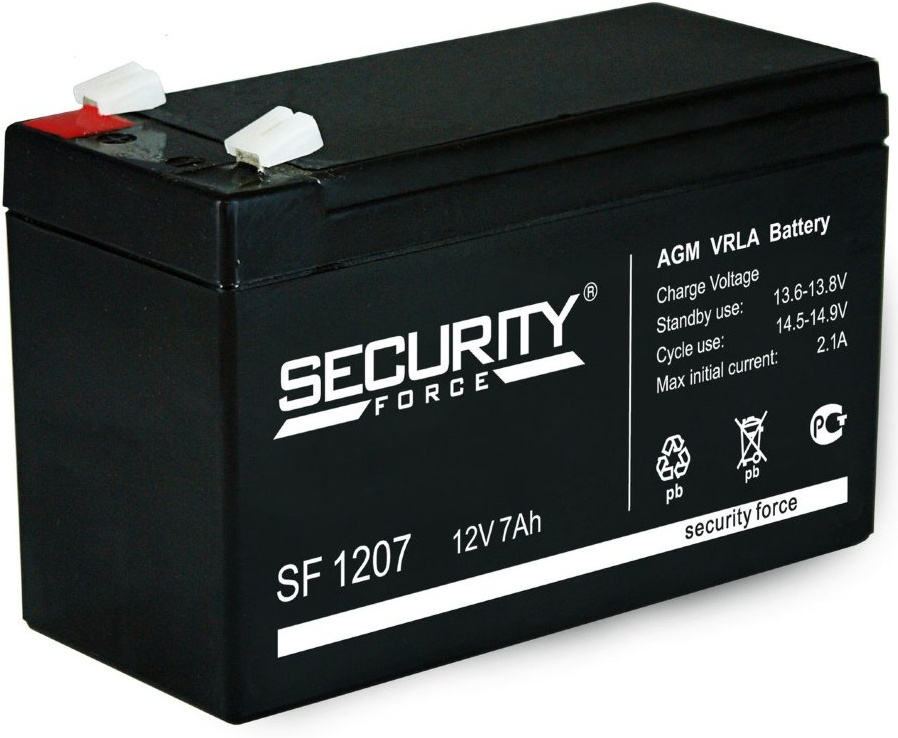 

Аккумулятор для ИБП Security Force SF 1207