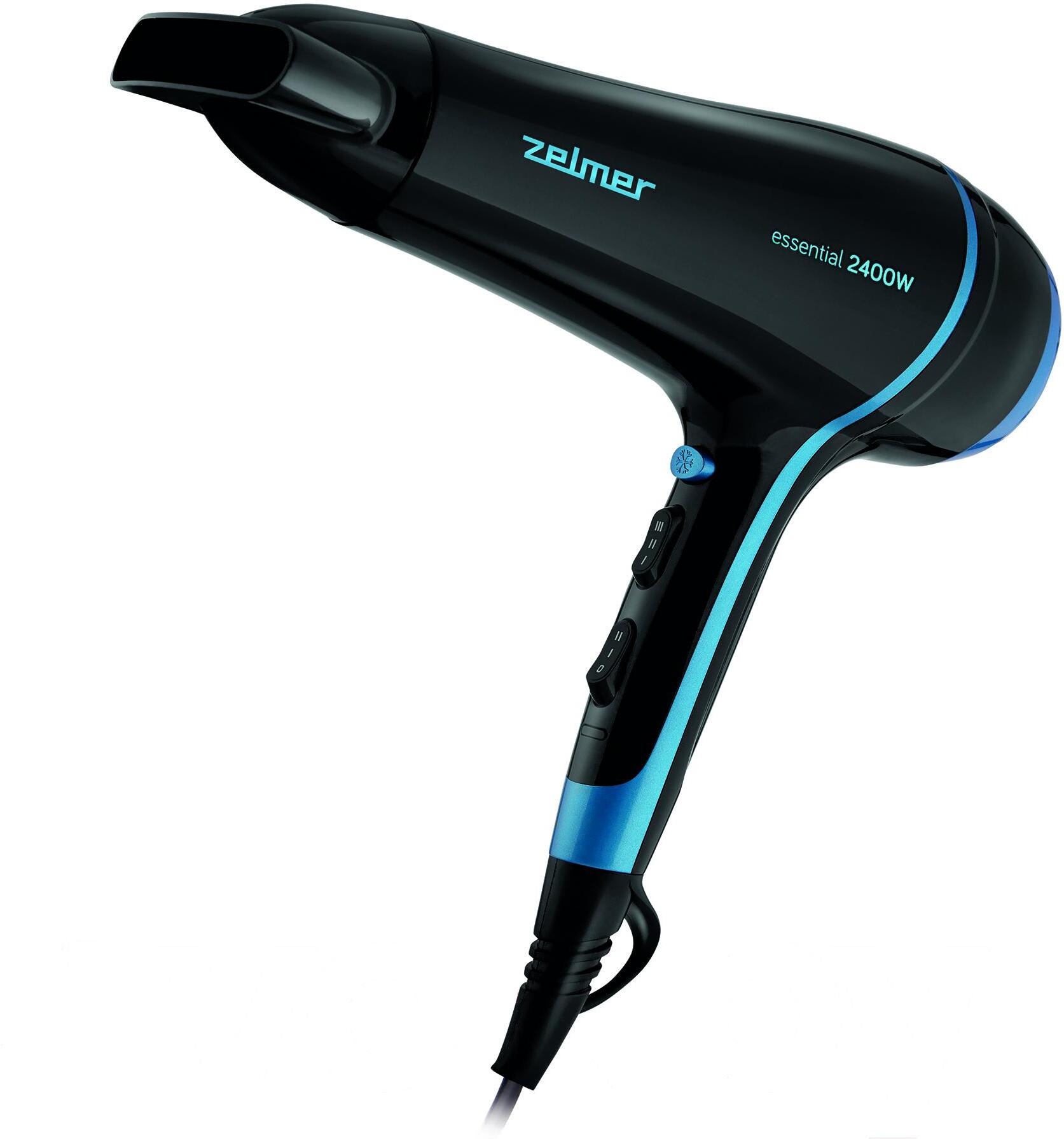 

Фен Zelmer ZHD8350 Black/Blue [60304926P], Фен Zelmer ZHD8350 60304926P Black/Blue