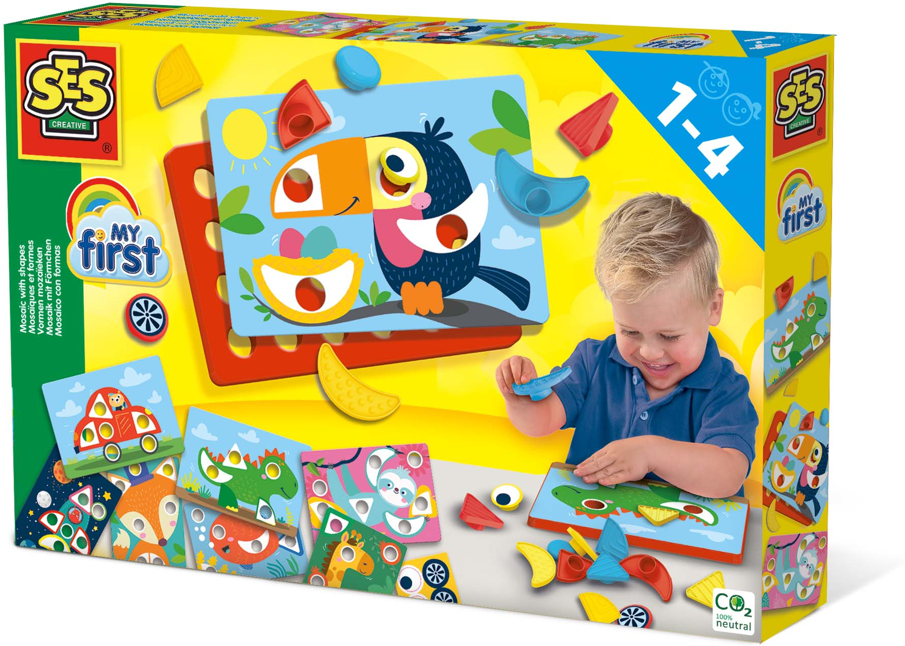 

Набор игровой SES Creative Мозаика с формами (14420)