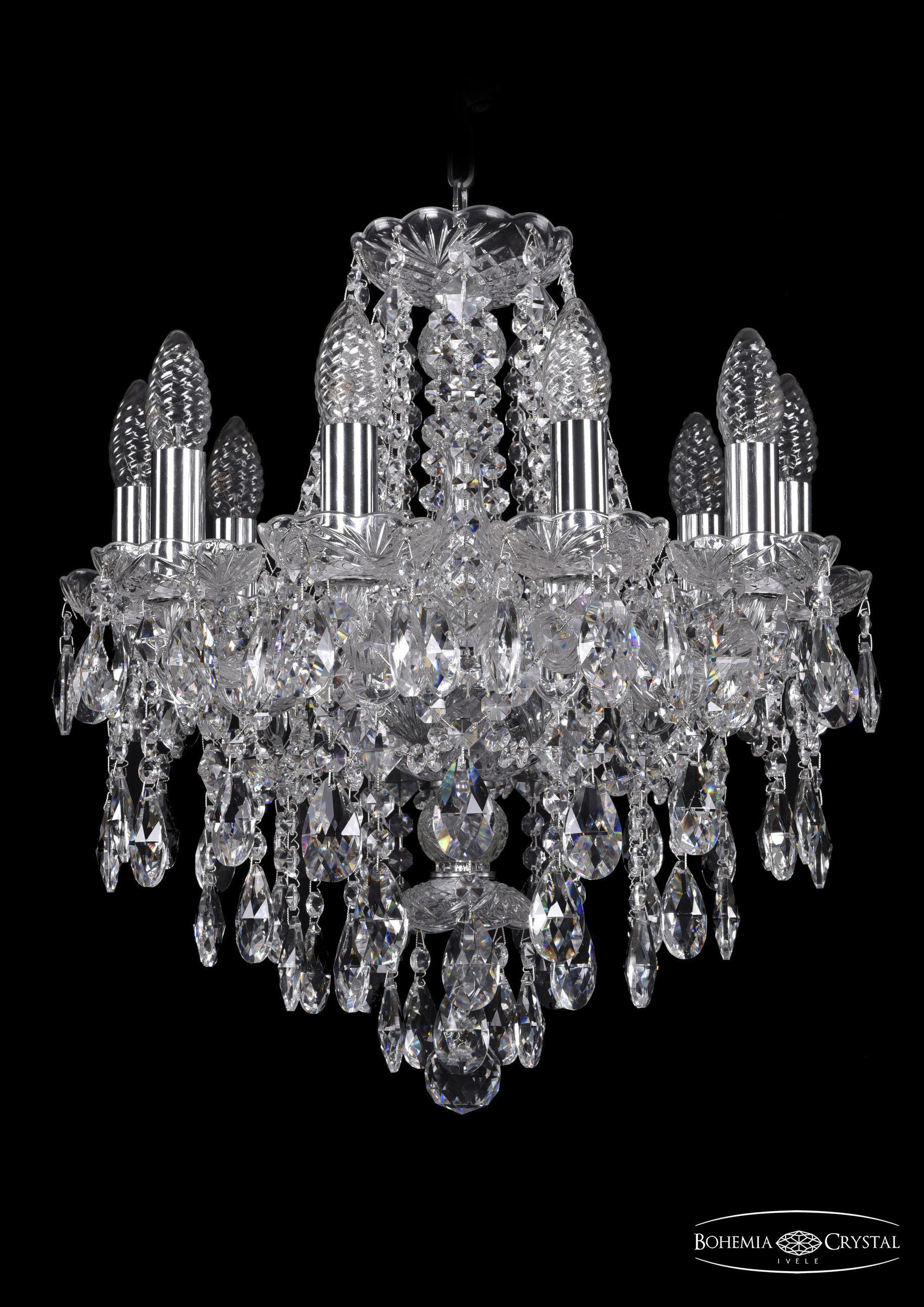 

Подвесная люстра Bohemia Ivele Crystal 1415/10/141/Ni