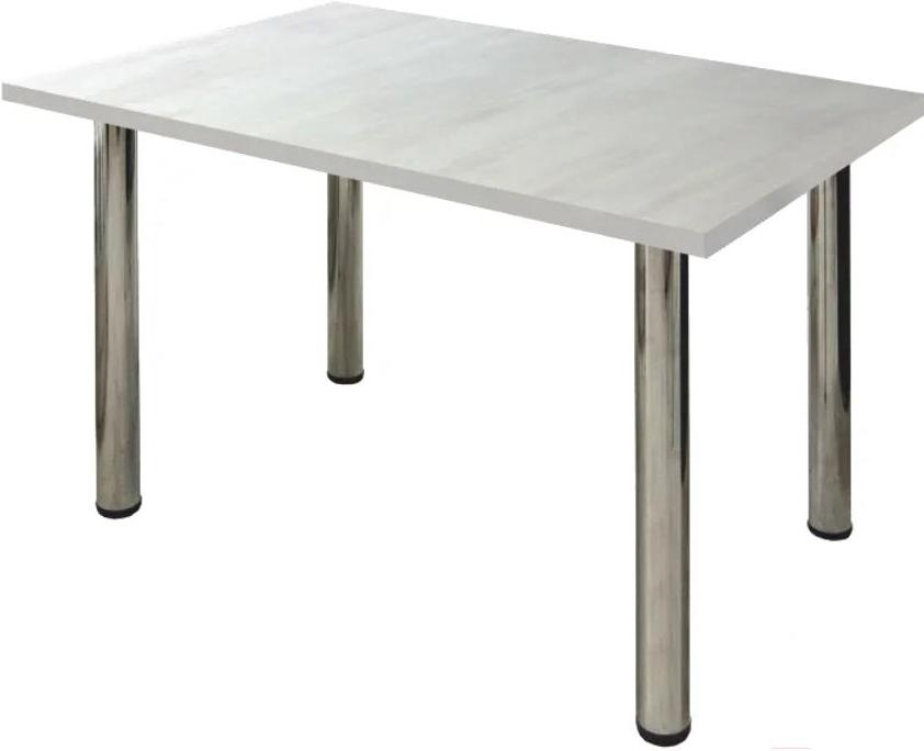 

Стол обеденный Solt 110x70 северное дерево светлое/ноги хром, 110x70