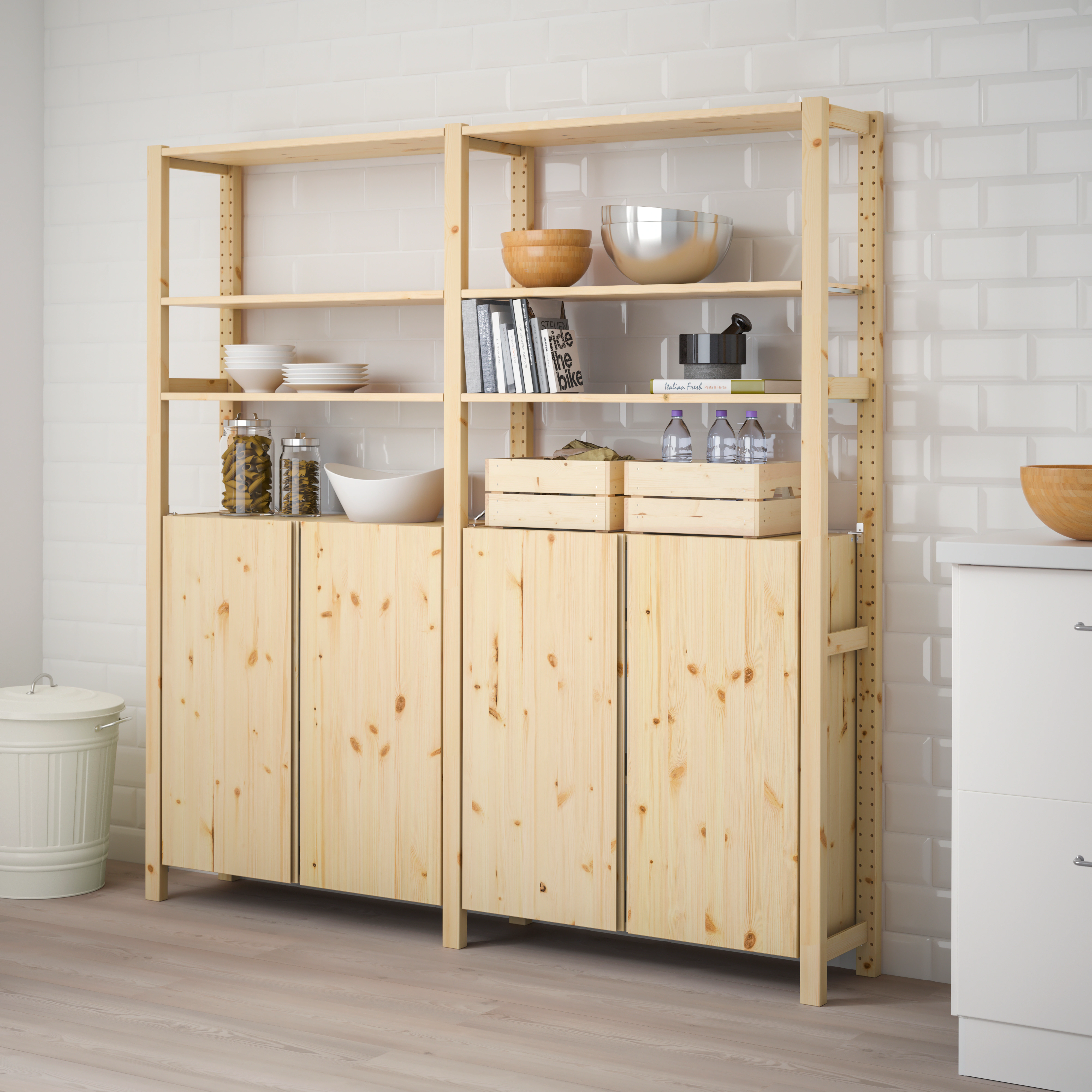 

Система для хранения Ikea Ивар сосна [894.223.32], Ивар сосна