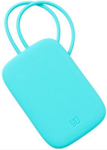 

Силиконовая багажная бирка Ninetygo Silicone Luggage Tag Green