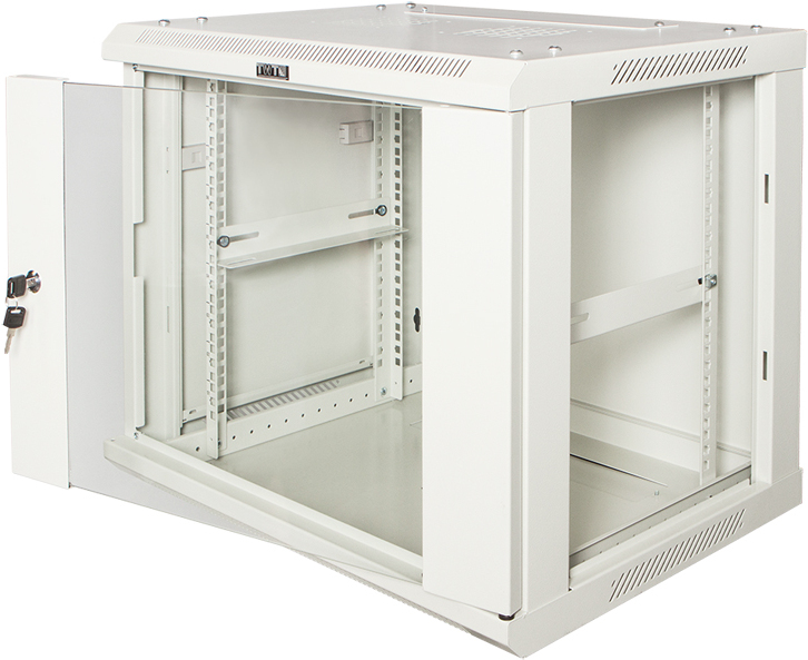 

Шкаф коммутационный Lanmaster (TWT-CBWPG-6U-6X6-GY)