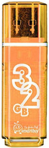 

USB Flash Smart Buy Glossy Orange 32GB [SB32GBGS-Or], Glossy 32GB