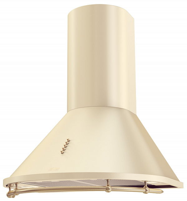 

Кухонная вытяжка Krona NIKOL 600 ivory/bronze push button, Nikol 600 Push Button