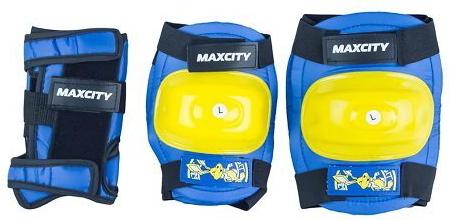

Комплект защиты на колени и локти MaxCity Little Rabbit blue, Little Rabbit M