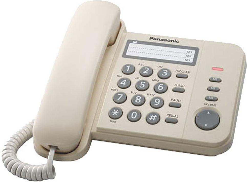 

Проводной телефон Panasonic KX-TS2352RUJ (бежевый), KX-TS2352RUJ