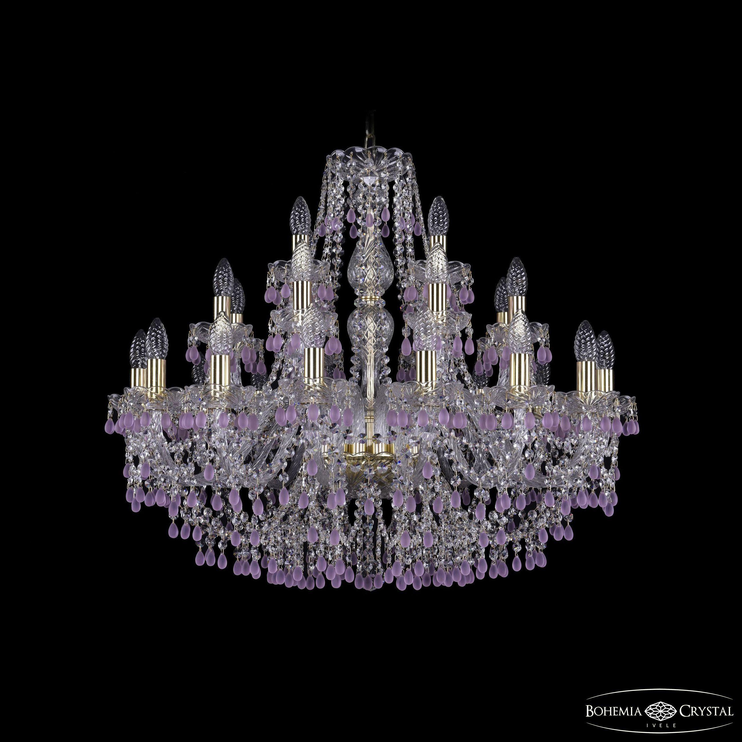 

Подвесная люстра Bohemia Ivele Crystal 1410/16+8+4/300 G V7010