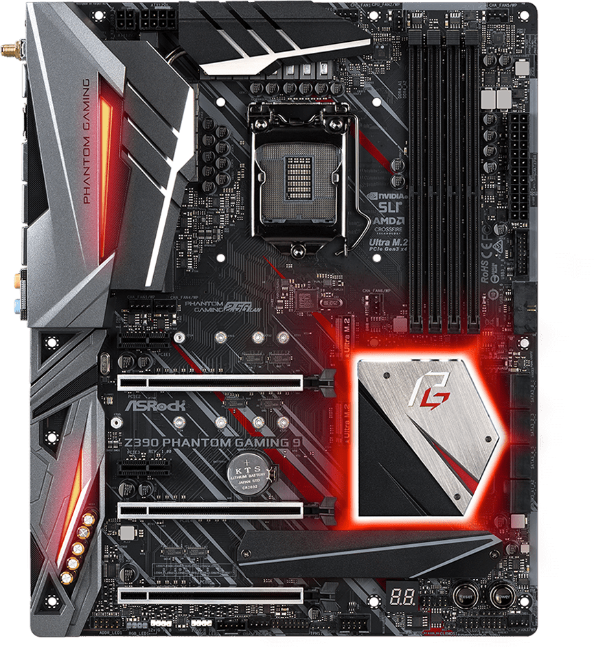 

Материнская плата ASRock Z390 Phantom Gaming 9, Z390 Phantom Gaming 9