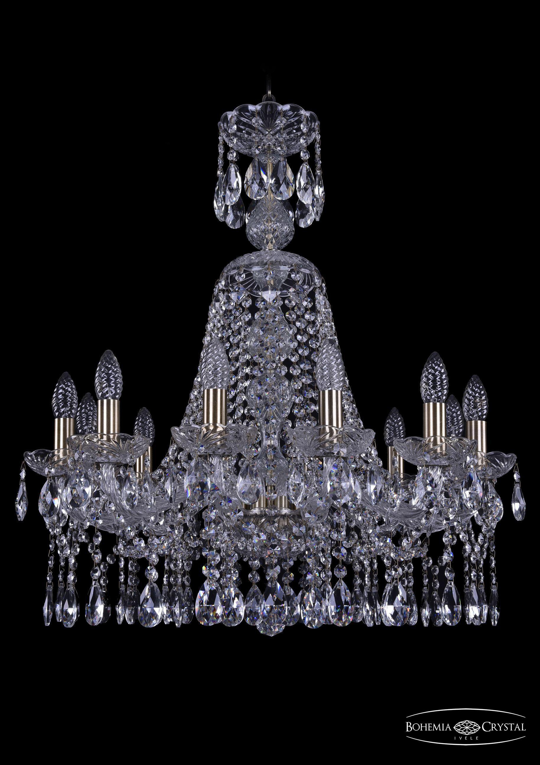 

Подвесная люстра Bohemia Ivele Crystal 1413/12/220/XL-73/Pa