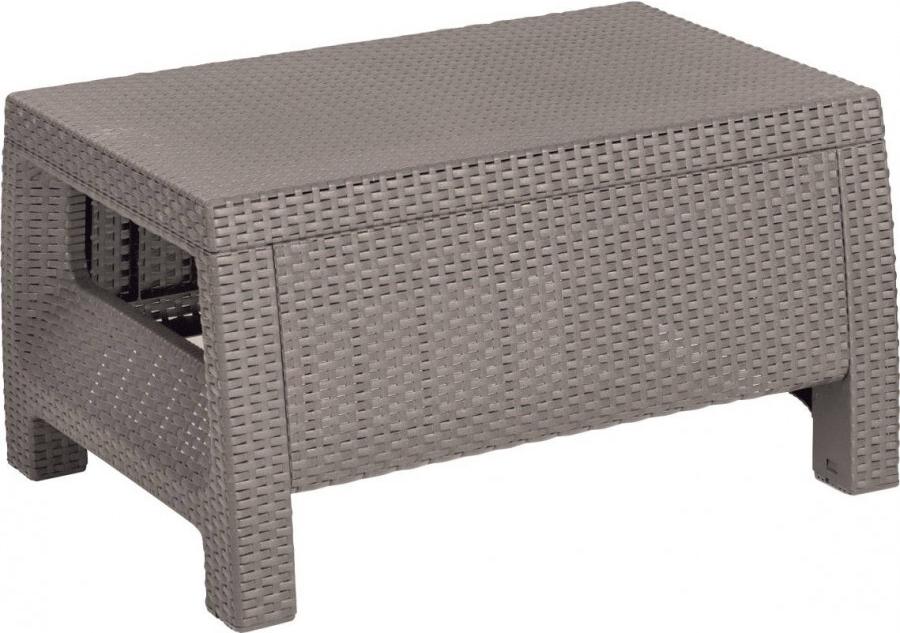 

Садовый стол Keter Corfu Table журнальный капучино [241722], Corfu Table журнальный