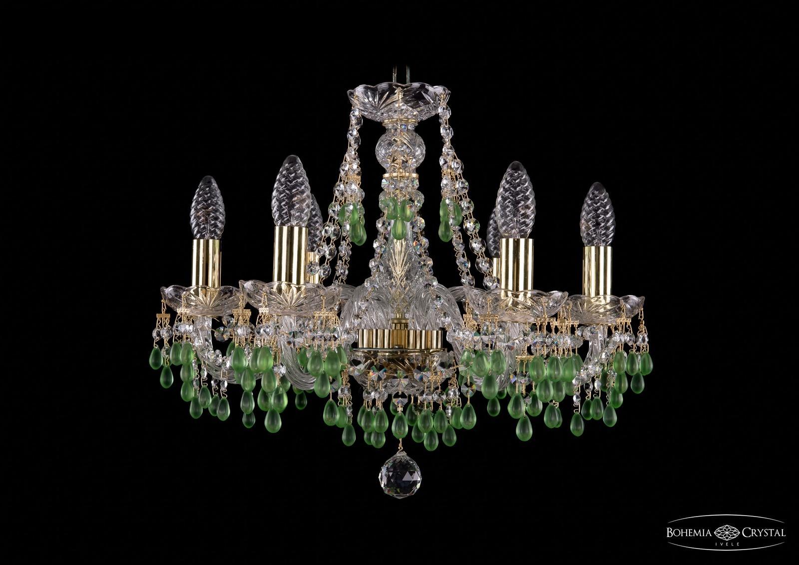 

Подвесная люстра Bohemia Ivele Crystal 1410/6/160 G V5001