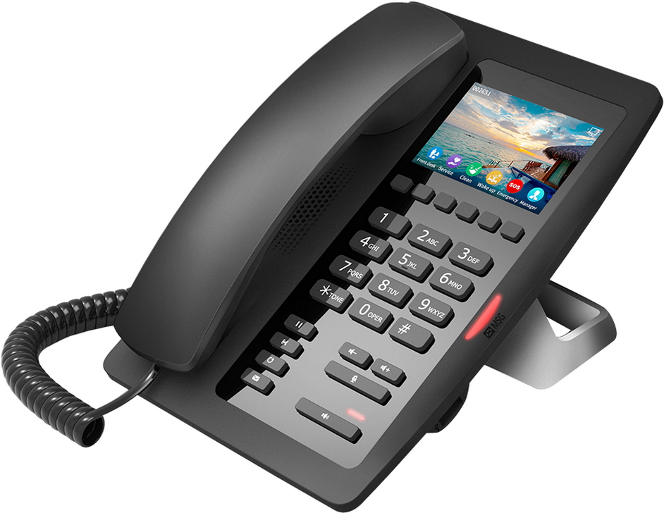 

Телефон IP Fanvil H5W черный
