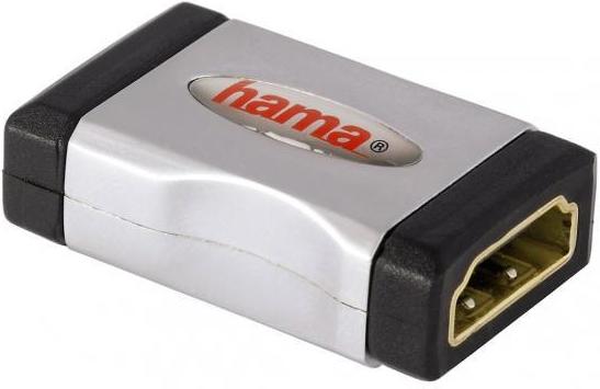 

Кабель, адаптер, разветвитель Hama HDMI (f)/HDMI (f) 3 зв серый [00122231], HDMI (f)/HDMI (f) 3 зв