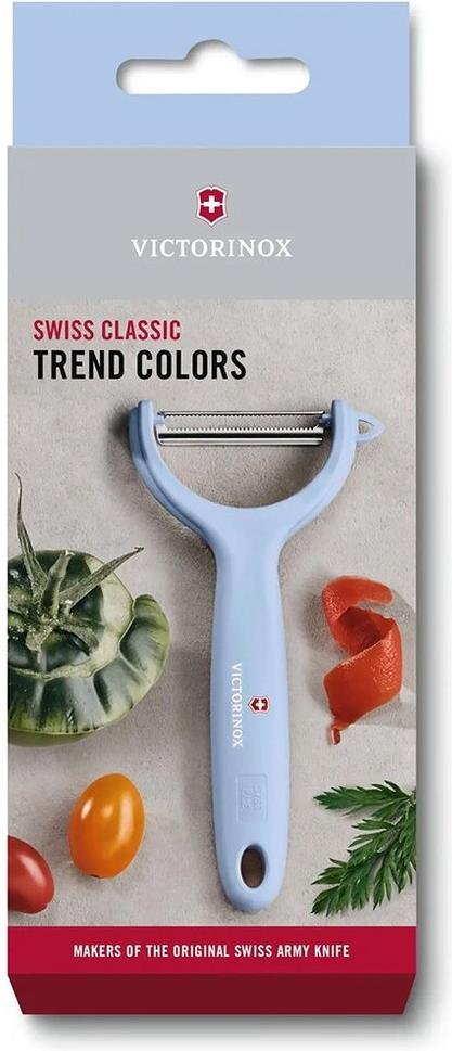 

Овощечистка Victorinox Tomato and Kiwi для овощей и фруктов голубой [7.6079.22], Tomato and Kiwi для овощей и фруктов