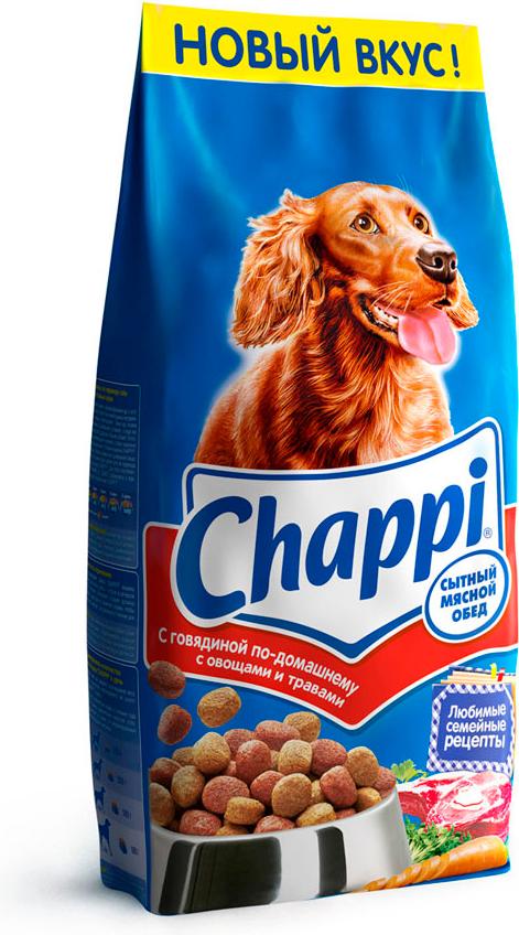 

Корм для собак Chappi С говядиной по-домашнему с овощами и травами (15 кг), С говядиной по-домашнему с овощами и травами 15 кг