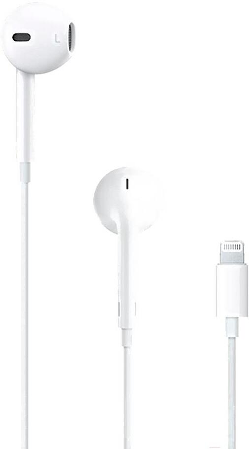 

Наушники с микрофоном Apple EarPods с разъёмом Lightning [MMTN2ZM/A], Наушники Apple EarPods MMTN2