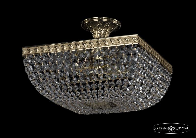 

Люстра на штанге Bohemia Ivele Crystal 19112/35IV G