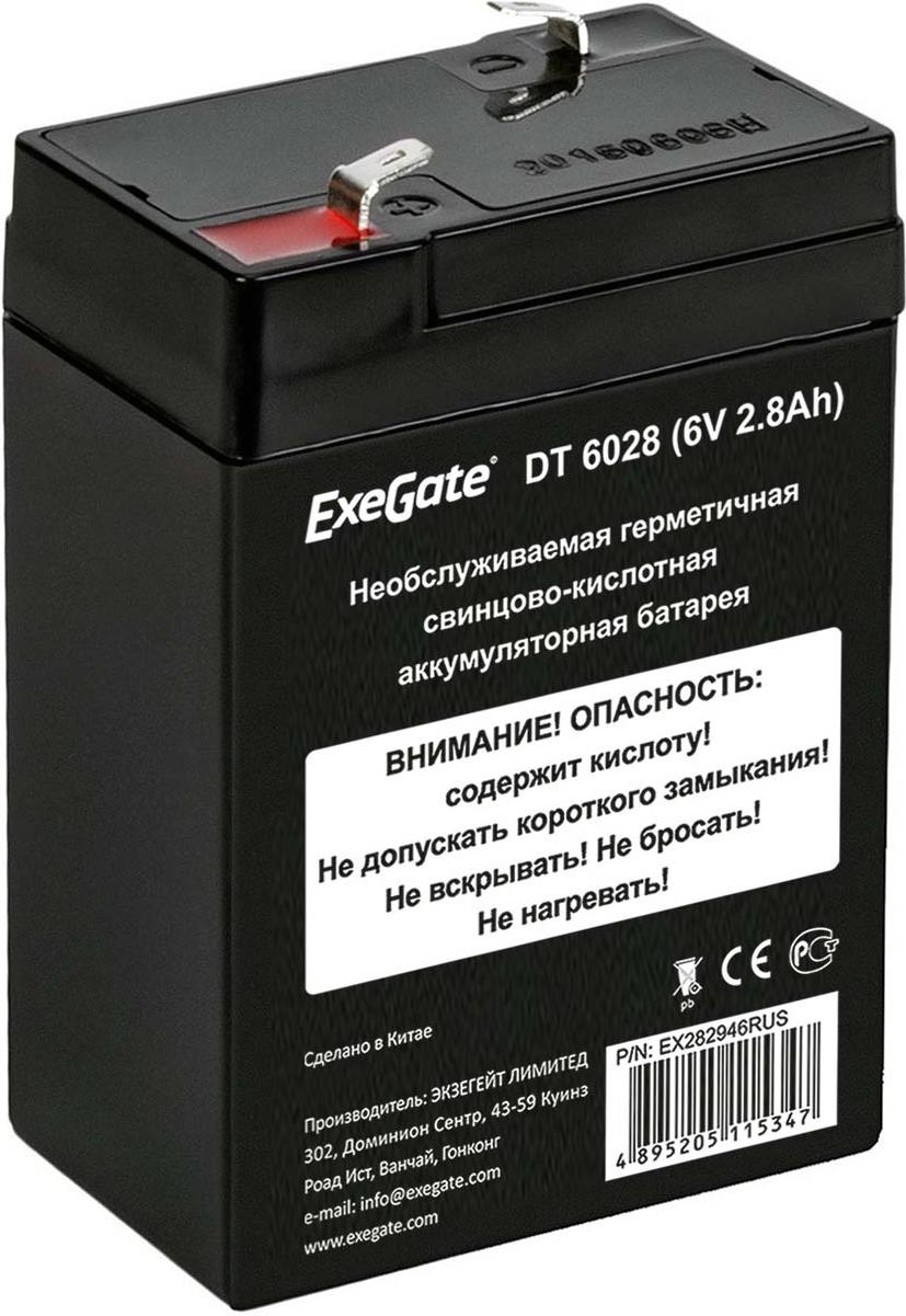 

Аккумулятор для ИБП ExeGate DT 6028 [EX282946RUS], DT 6028