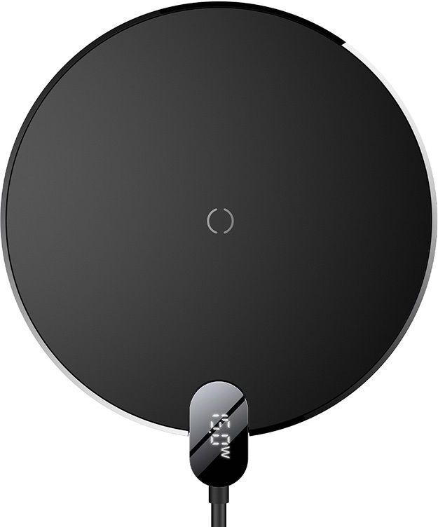 

Беспроводное зарядное устройство Baseus CCED000001 Black, Baseus Digital LED Display Gen 2 Wireless Charger 15W Black CCED000001 / Беспроводное зарядное устройство Baseus CCED000001 Digital LED Display Gen 2 Wireless Charger 15W Black
