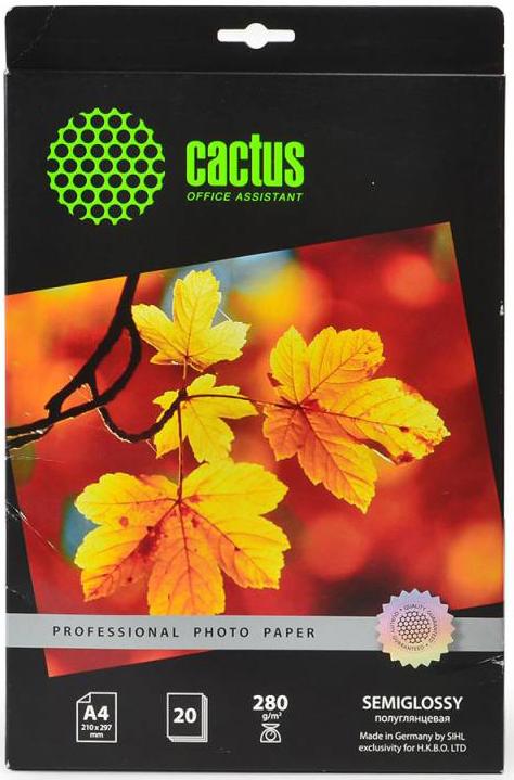 

Фотобумага CACTUS Prof [CS-SGA428020], Prof