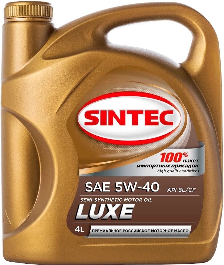 

Моторное масло Sintec СУПЕР SAE 5W-40 4л (801822)