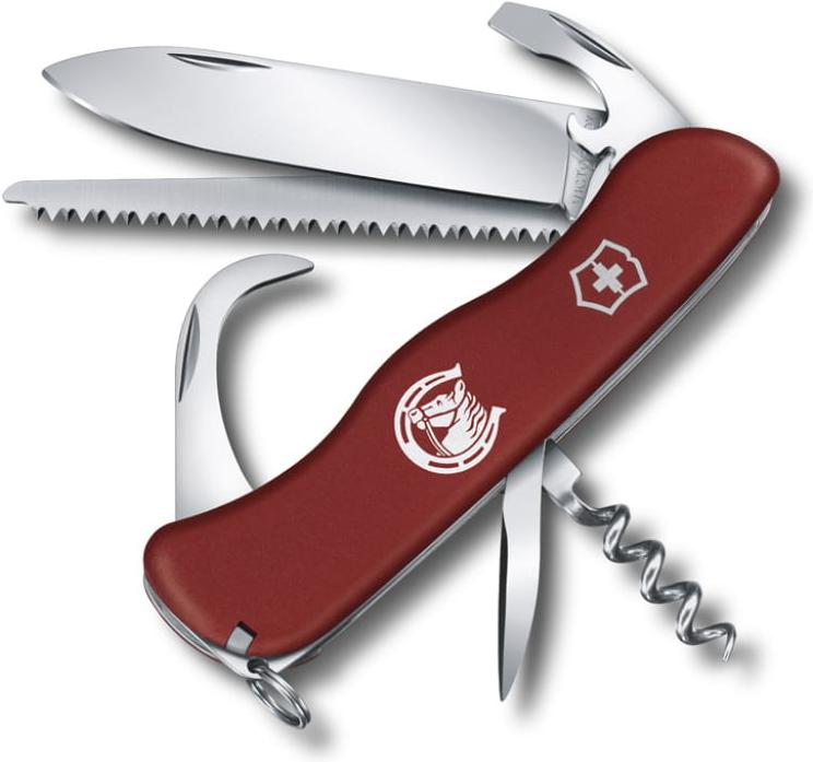 

Туристический нож Victorinox Equestrain 12 функций красный [0.8583], Equestrain 12 функций