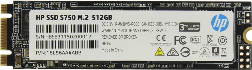 

SSD HP M.2 256Gb S750 Series (16L55AA#ABB), Жесткий диск (накопитель) HP SSD M.2 256Gb S750 Series (16L55AA#ABB)