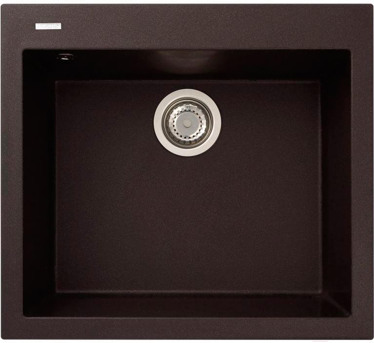 

Кухонная мойка Longran Cube CUG560.500 марон, Cube CUG560.500
