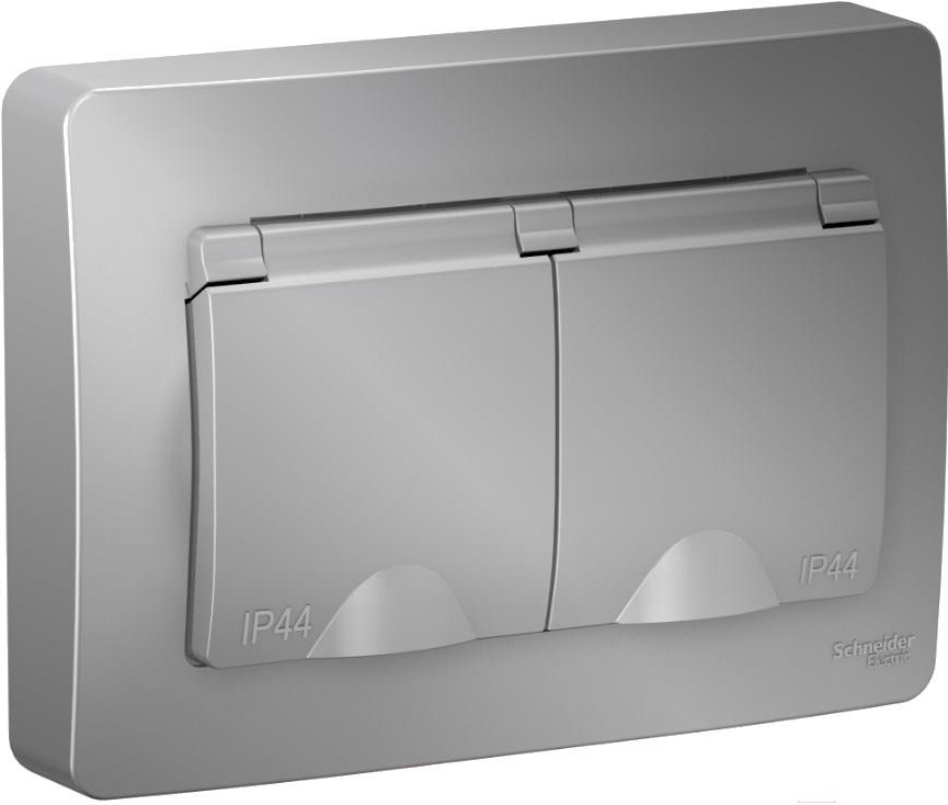 

Розетка Schneider Electric Blanca алюминий [BLNRS441123], Розетка Schneider Electric Blanca BLNRS441123 алюминий