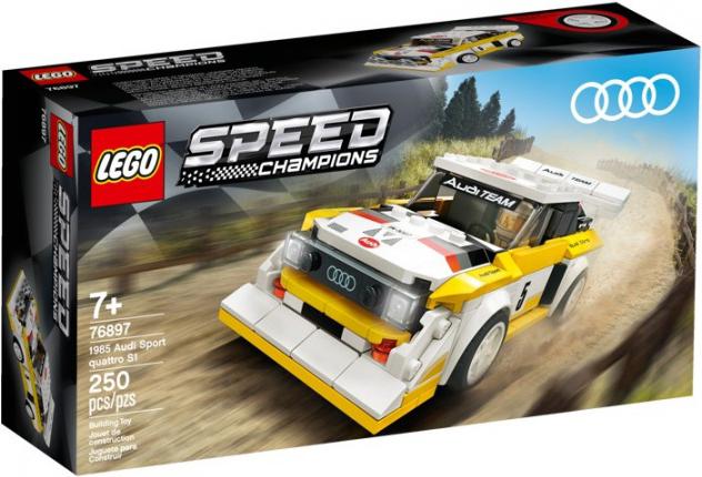 

Конструктор LEGO SPEED CHAMPIONS Спорткар 1985 Audi Sport quattro S1 [76897], SPEED CHAMPIONS Спорткар 1985 Audi Sport quattro S1