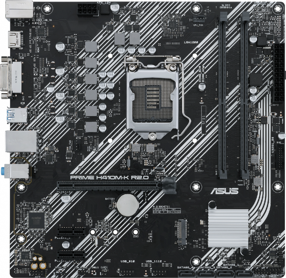 

Материнская плата ASUS PRIME H410M-K R2.0
