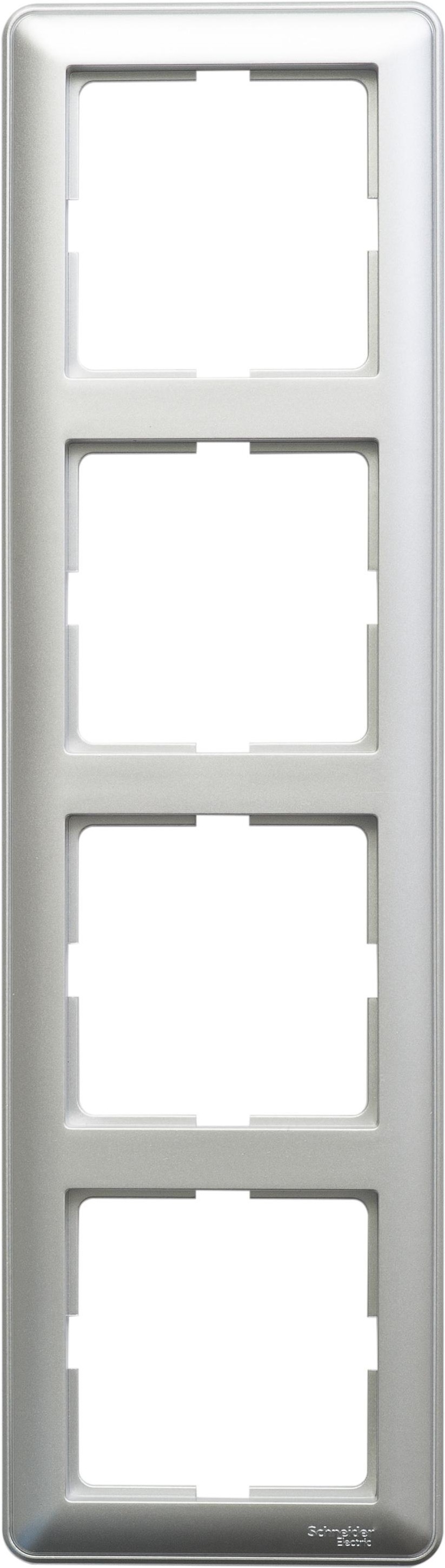 

Рамка для выключателя и розетки Schneider Electric W59 KD-4-58, Рамка Schneider Electric W59 KD-4-58