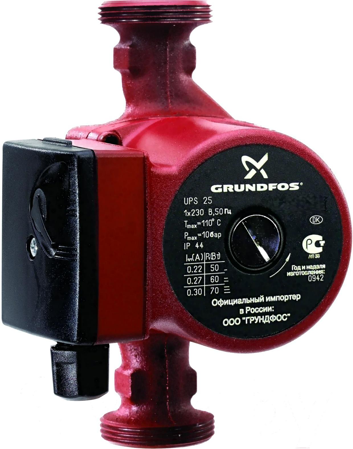 

Насос Grundfos UPS 25-30 180, UPS 25-30 180
