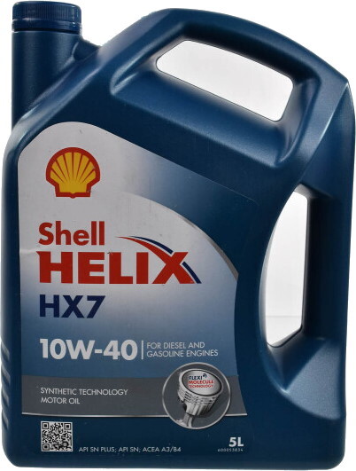 

Моторное масло Shell HELIX HX7 10W-40 5л (550053738)