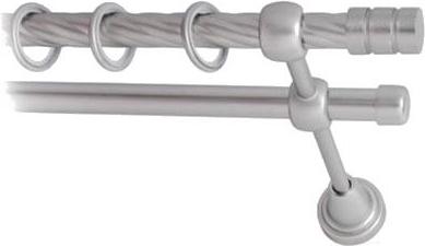 

Карниз Lm Decor Цилиндр 088 2р витой 3.6м сатин, Цилиндр 088 2р витой 16мм 3.6м