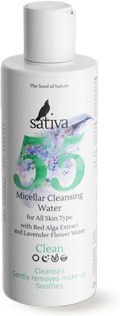 

Мицеллярная вода Sativa №55 150мл